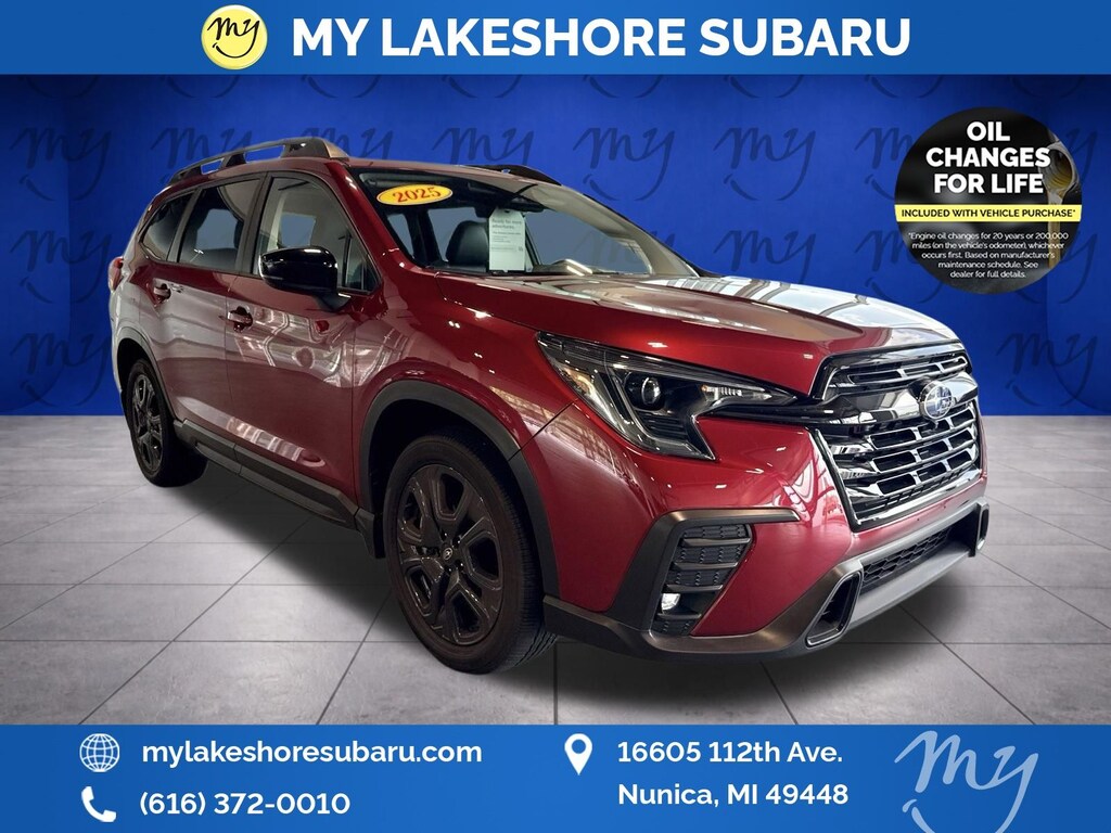 Certified 2025 Subaru Ascent Onyx Edition Touring 7-Passenger SUV