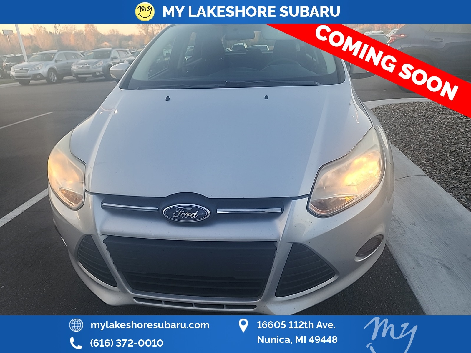 Used 2014 Ford Focus SE with VIN 1FADP3K29EL325609 for sale in Alma, MI