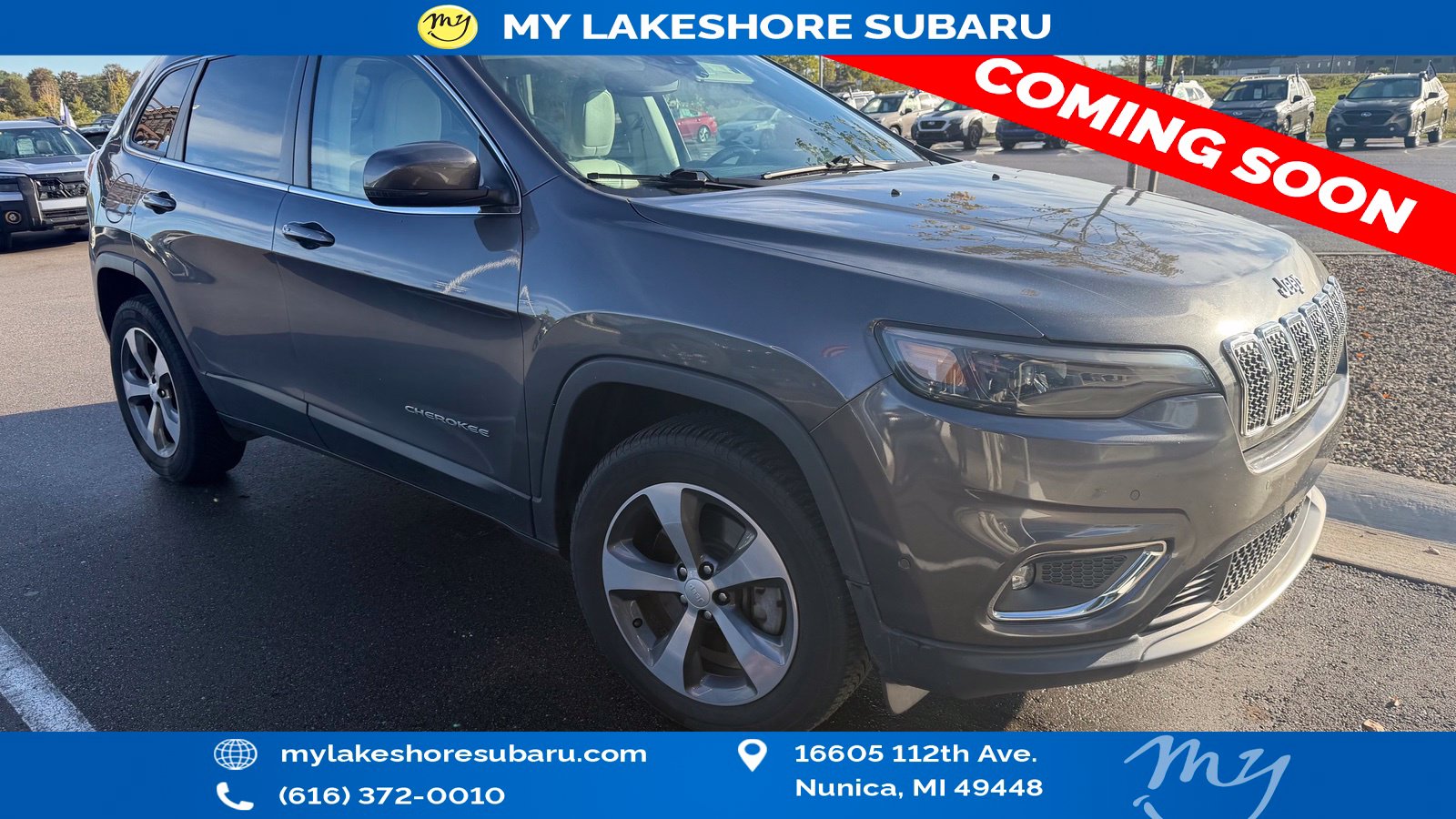 Used 2019 Jeep Cherokee Limited 4x4 SUV