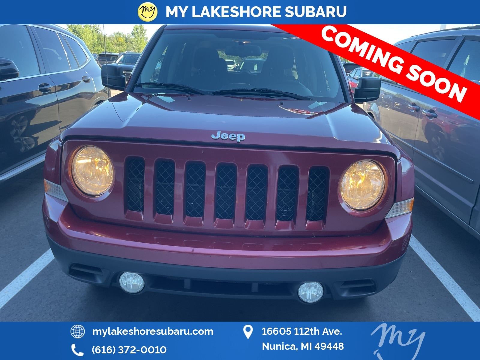 Used 2014 Jeep Patriot Latitude with VIN 1C4NJRFBXED847429 for sale in Mount Pleasant, MI