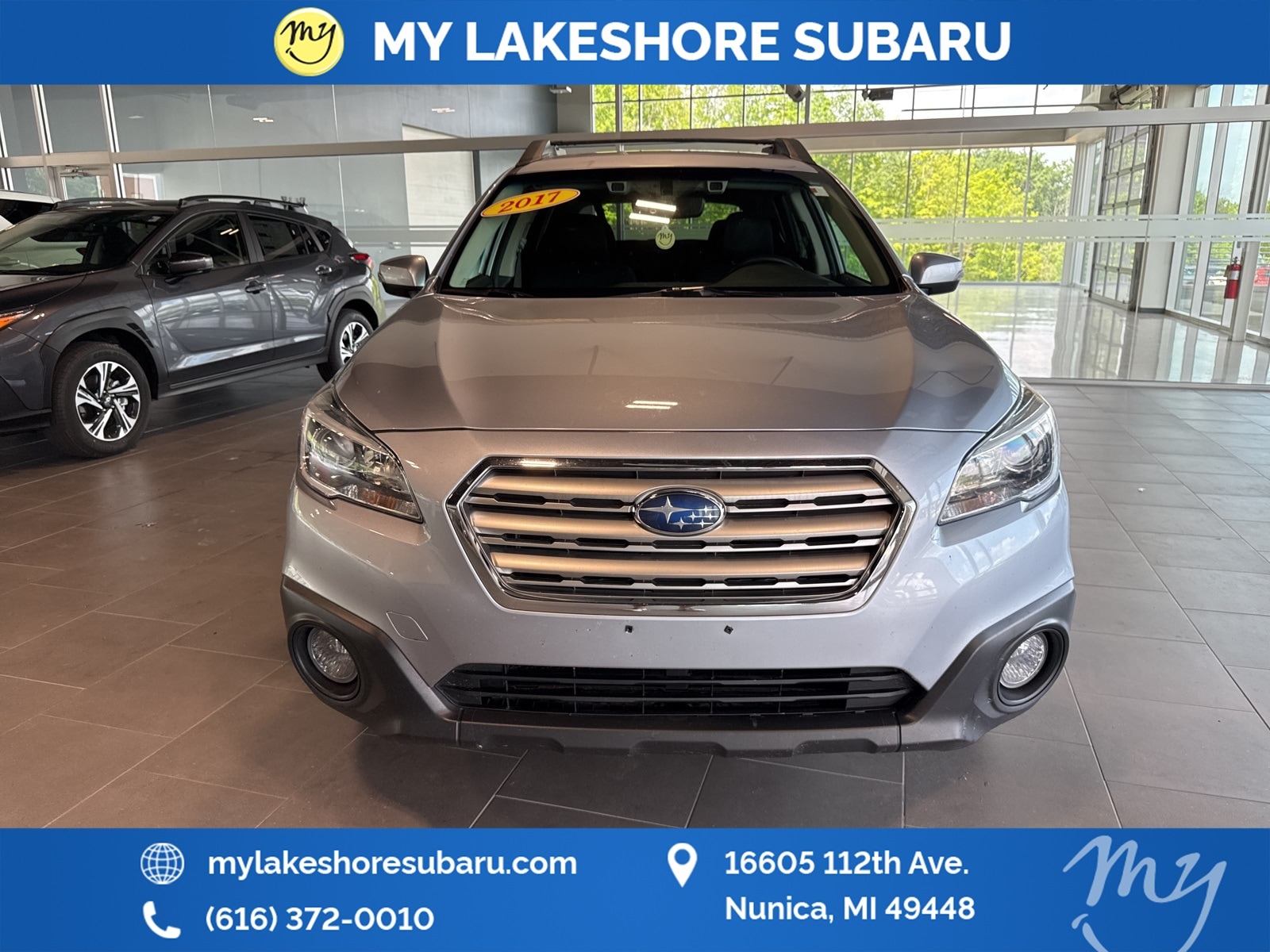 Used 2017 Subaru Outback Premium with VIN 4S4BSAFC5H3294995 for sale in Nunica, MI