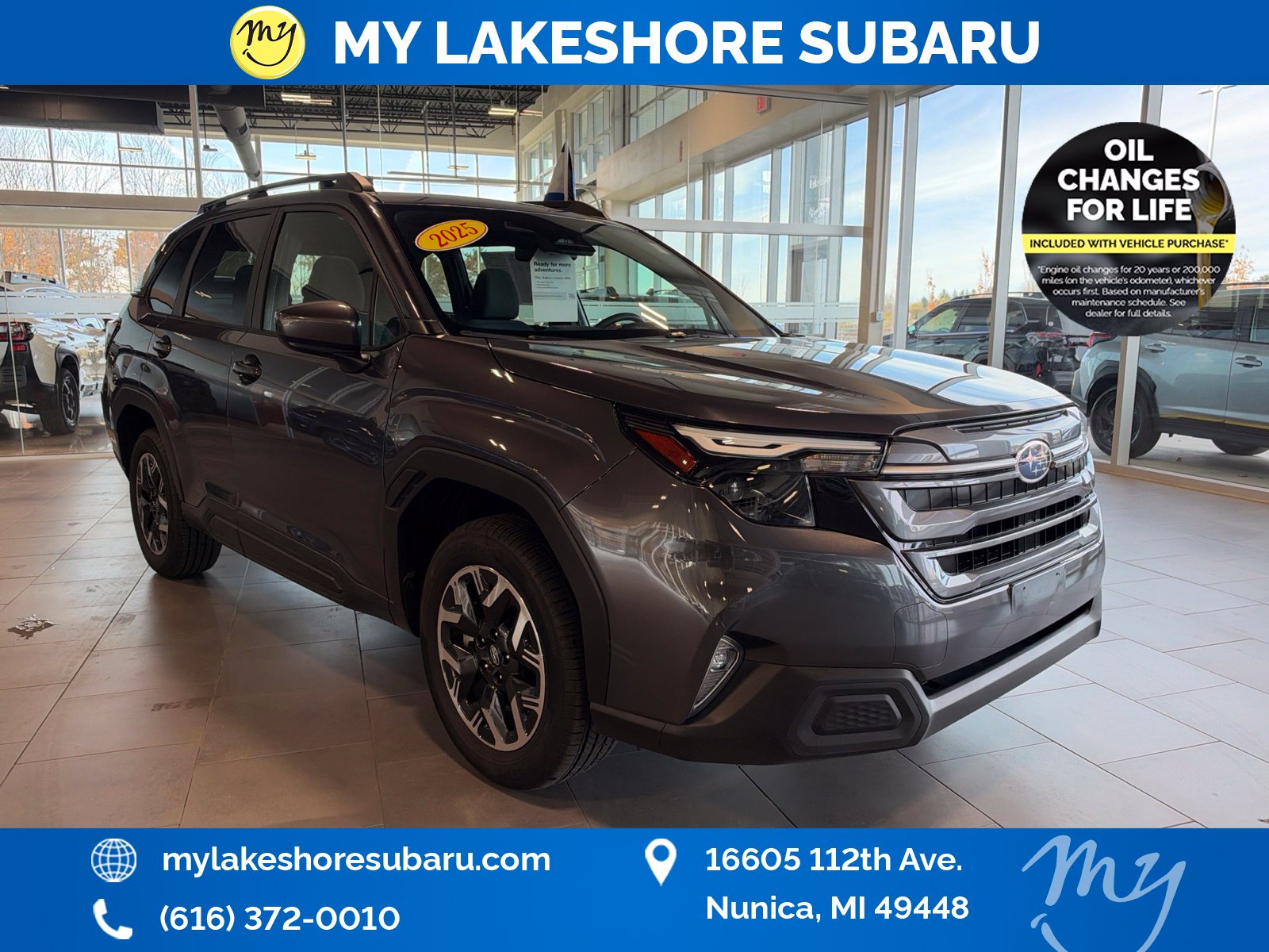 Certified 2025 Subaru Forester Premium SUV