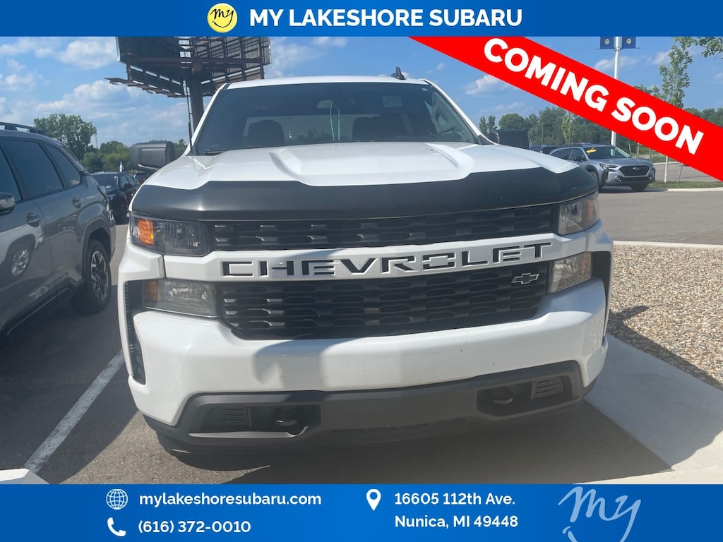Used 2021 Chevrolet Silverado 1500 Custom Truck Crew Cab