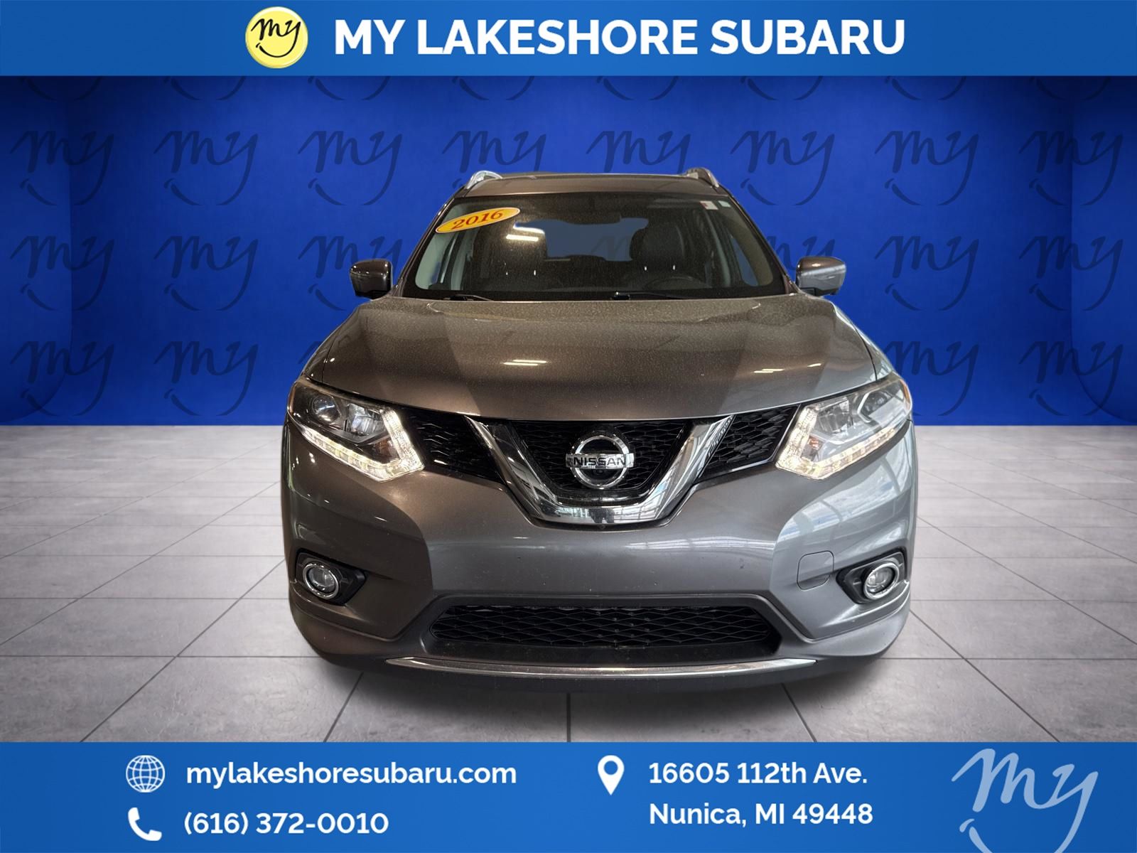Used 2016 Nissan Rogue SL with VIN 5N1AT2MV5GC739544 for sale in Grand Rapids, MI