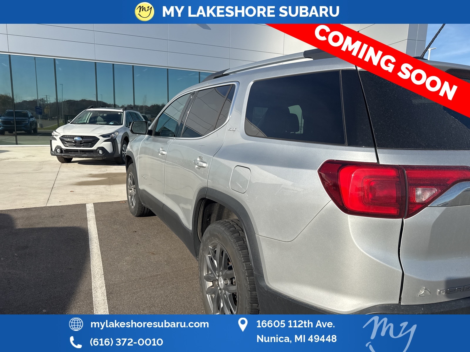 2019 Gmc Acadia SLT photo 3