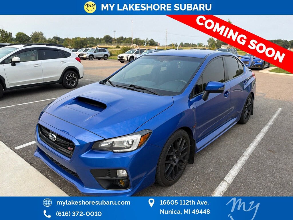 Used 2015 Subaru WRX STI STI Launch Edition 4dr (M6) Sedan