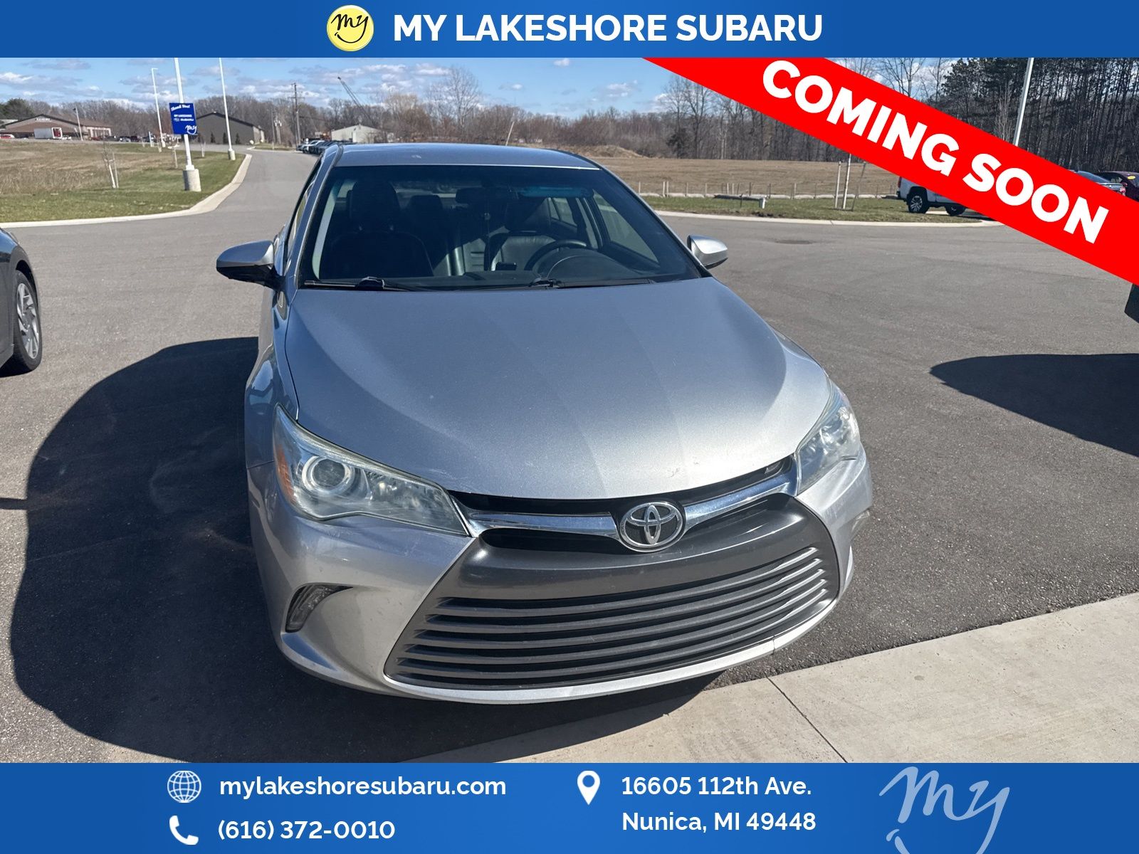 Used 2015 Toyota Camry XLE with VIN 4T4BF1FK8FR467420 for sale in Muskegon, MI