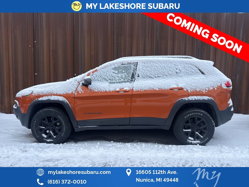Used 2015 Jeep Cherokee Trailhawk 4x4 SUV