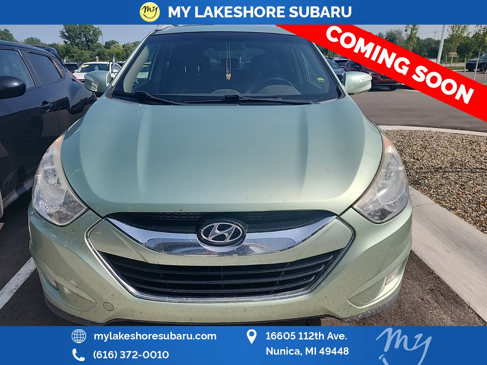 Used 2010 Hyundai Tucson Limited with VIN KM8JU3AC2AU056644 for sale in Nunica, MI