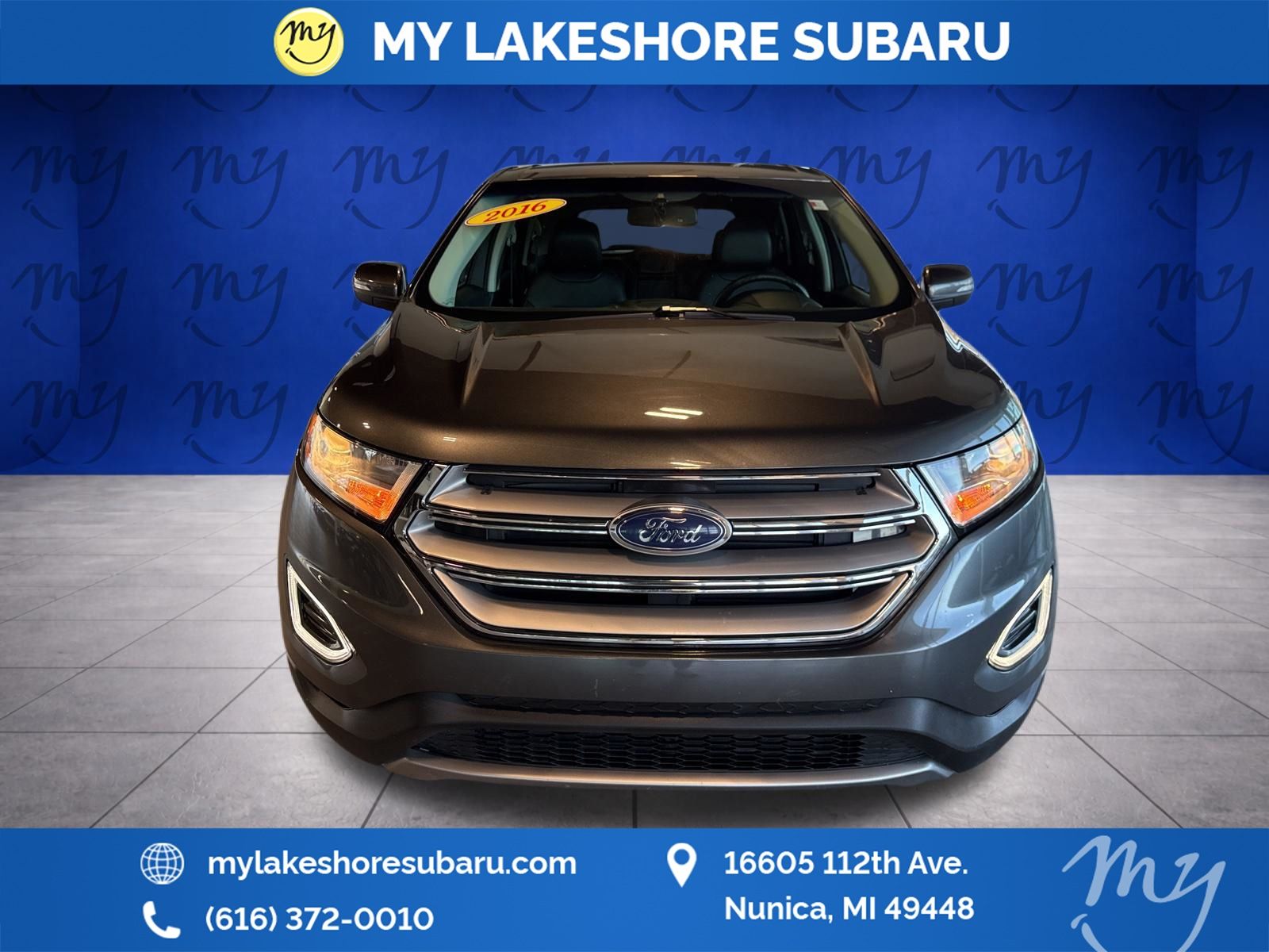 Used 2016 Ford Edge SEL with VIN 2FMPK3J99GBC65608 for sale in Alma, MI