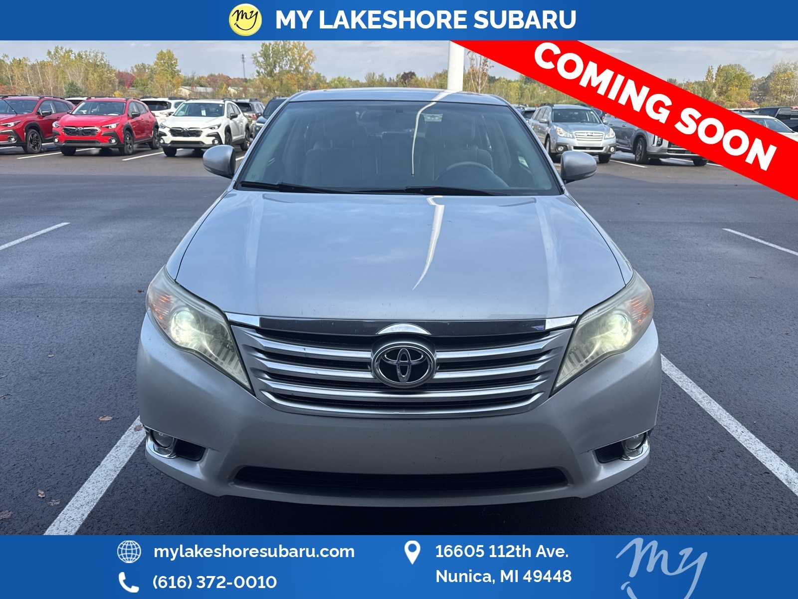 Used 2011 Toyota Avalon Limited with VIN 4T1BK3DB8BU401626 for sale in Muskegon, MI