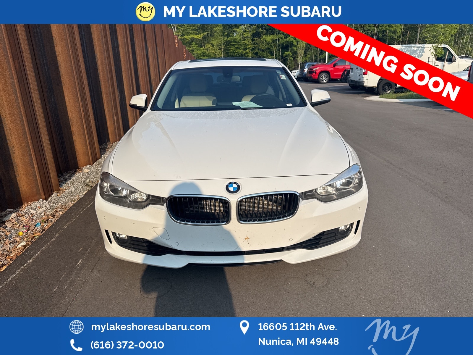 Used 2015 BMW 3 Series 328i with VIN WBA3B3G57FNR85433 for sale in Nunica, MI