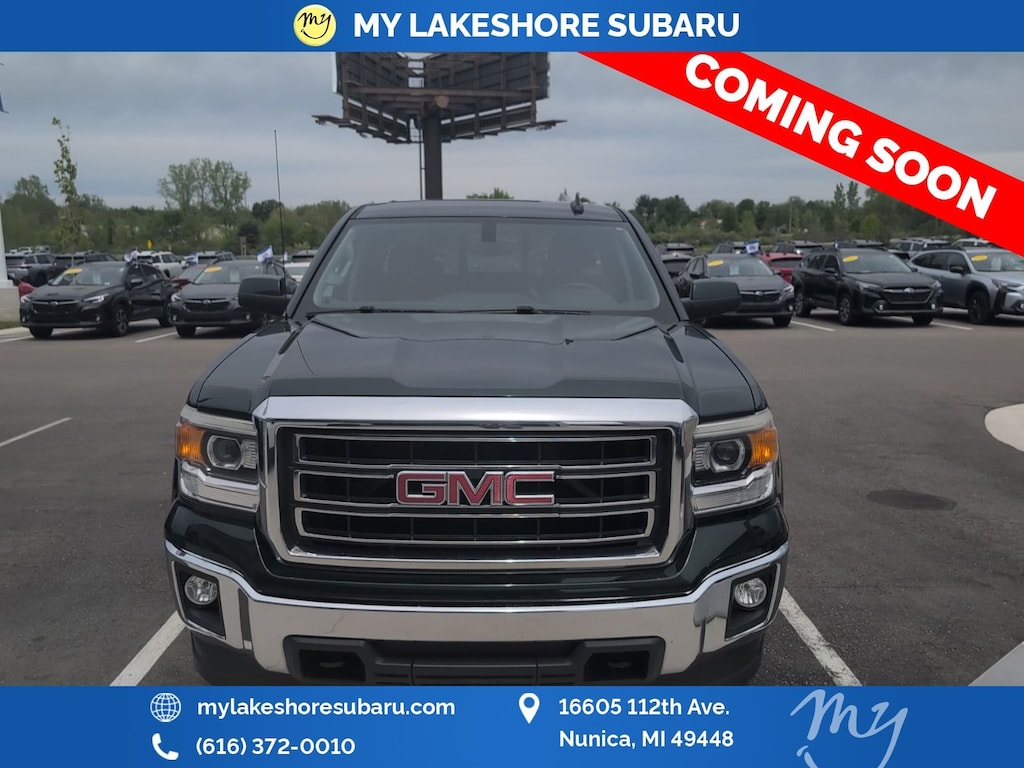 Used 2015 GMC Sierra 1500 SLE Truck Double Cab
