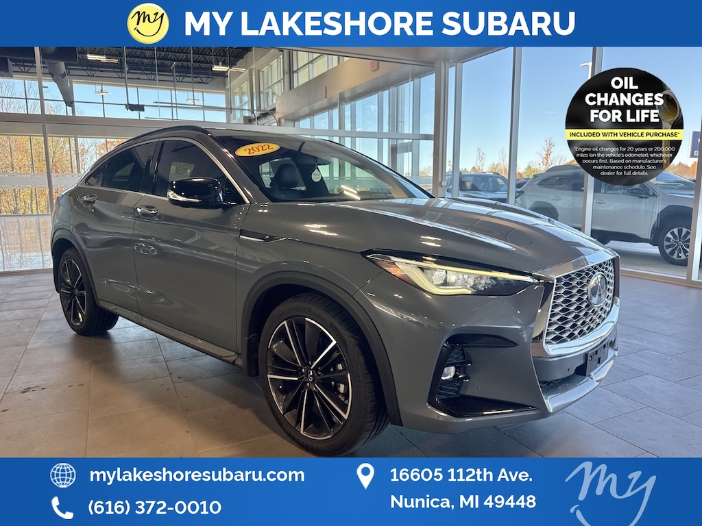 Used 2022 INFINITI QX55 ESSENTIAL SUV