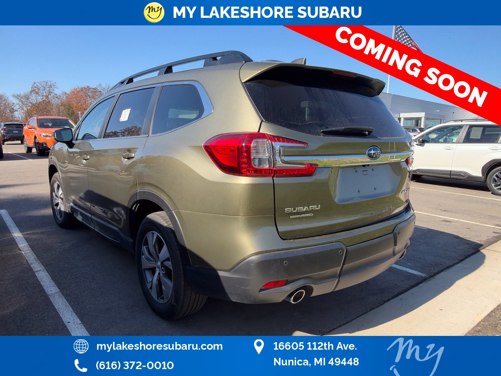 Certified 2025 Subaru Ascent Premium 8-Passenger SUV