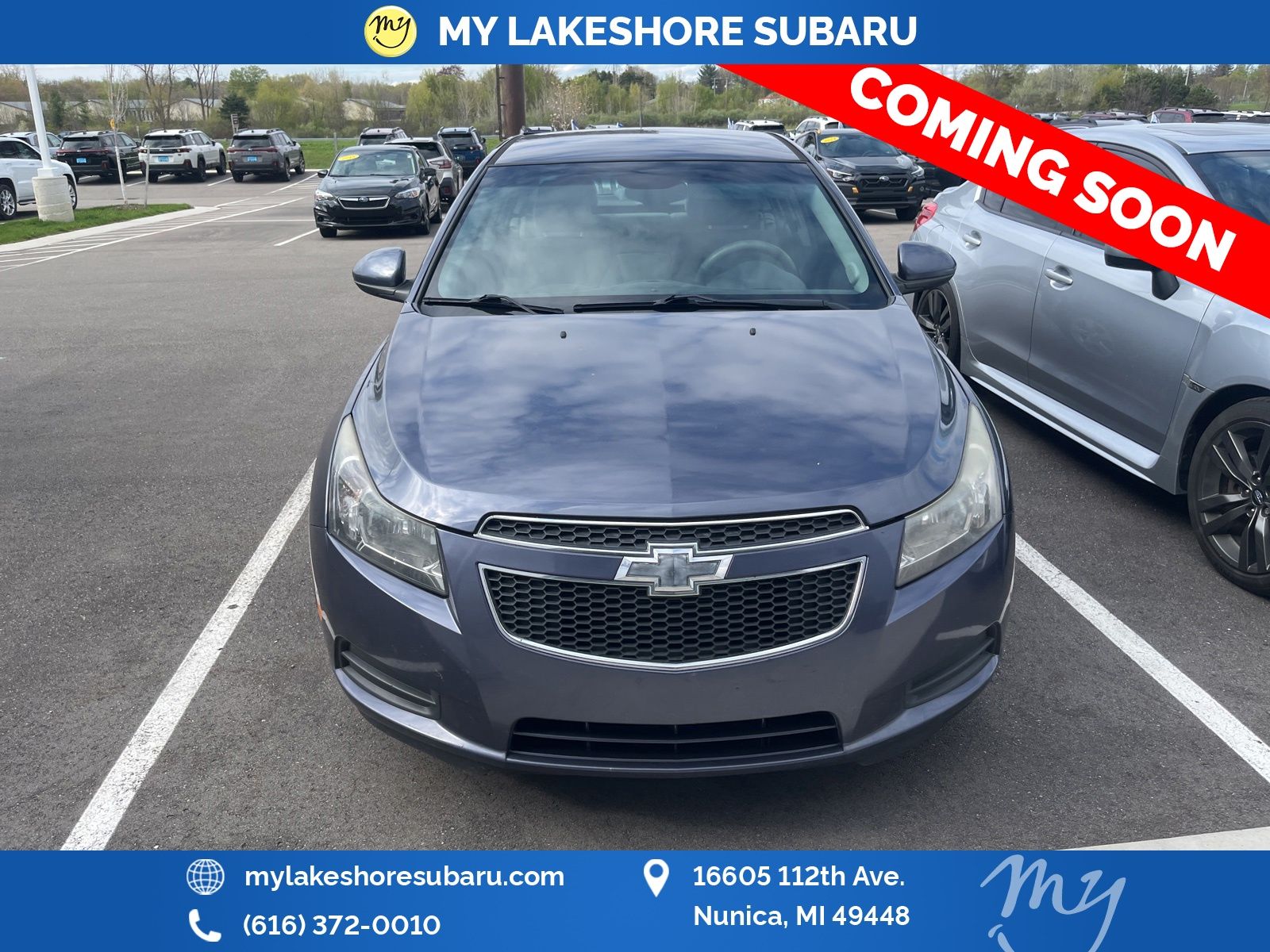Used 2014 Chevrolet Cruze 1LT with VIN 1G1PC5SB0E7422441 for sale in Grand Rapids, MI