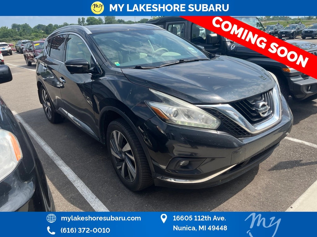 Used 2015 Nissan Murano Platinum SUV