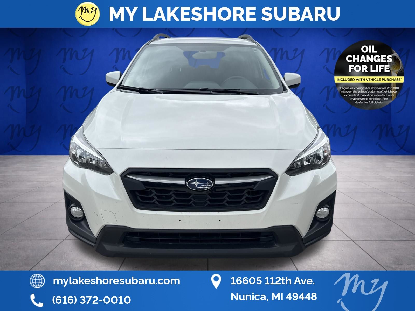 Used 2018 Subaru Crosstrek Premium with VIN JF2GTABC4JH343093 for sale in Nunica, MI