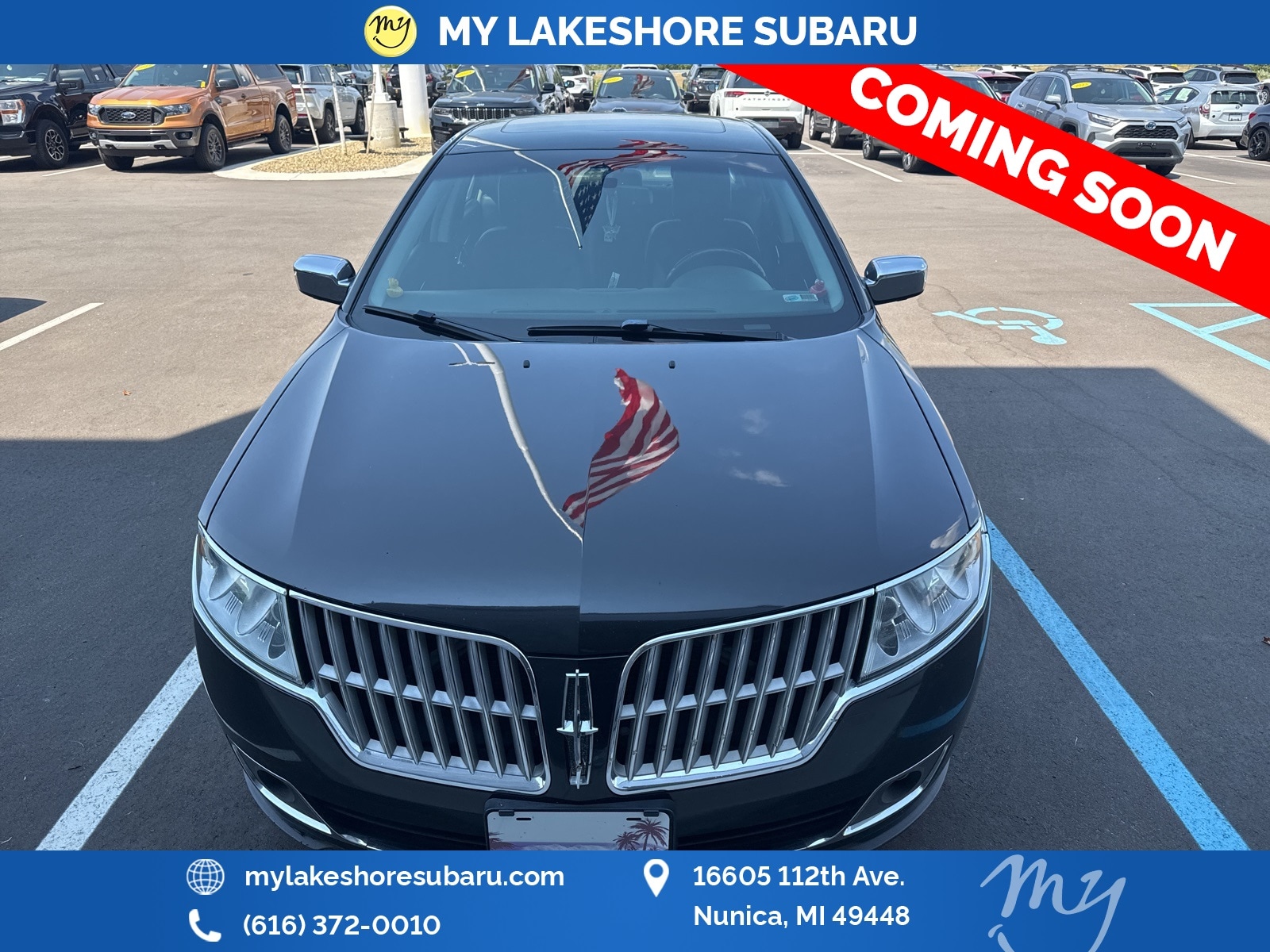 Used 2012 Lincoln MKZ Base with VIN 3LNHL2JC1CR814950 for sale in Nunica, MI