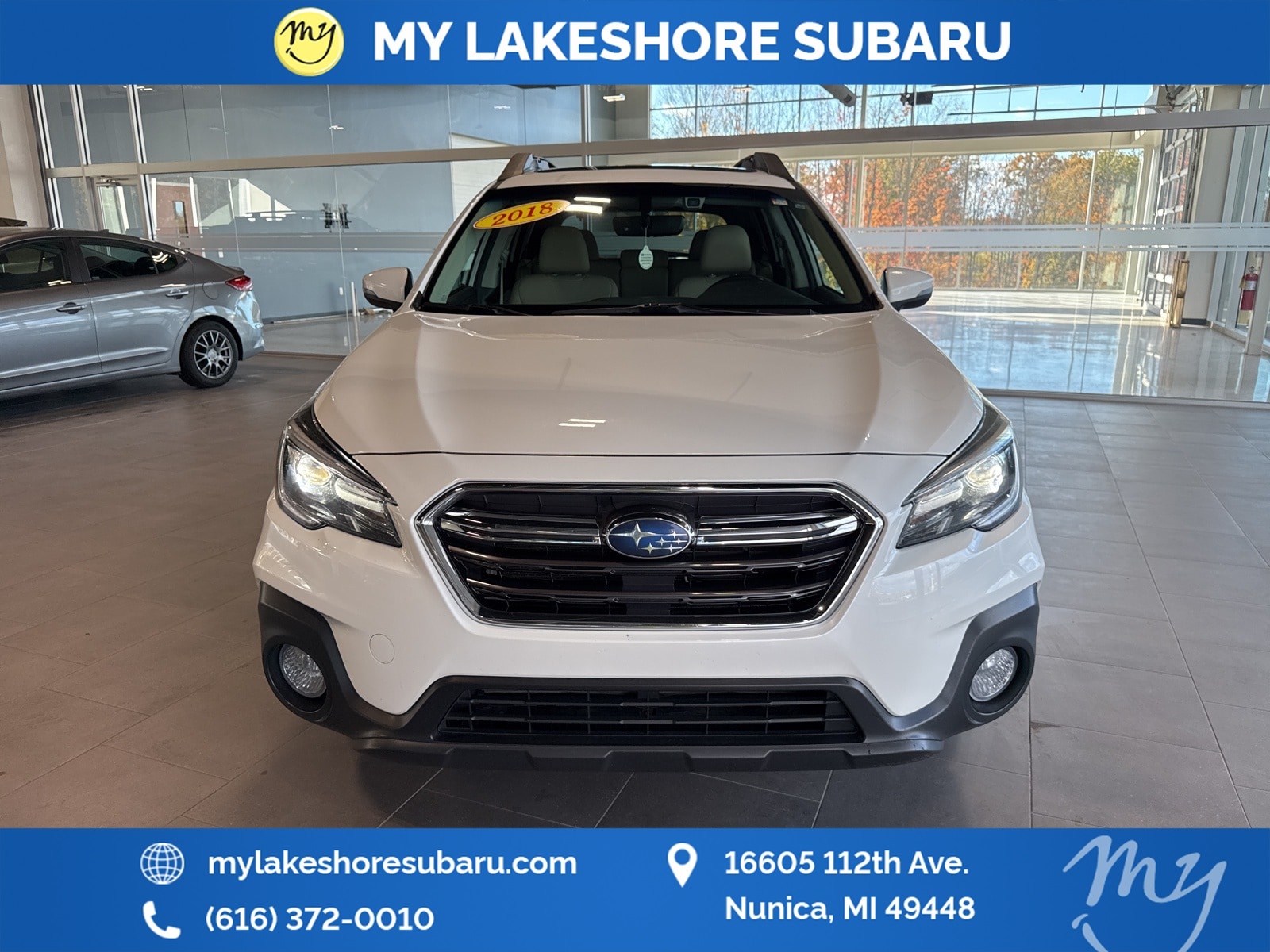 Used 2018 Subaru Outback Limited with VIN 4S4BSENC0J3350078 for sale in Nunica, MI