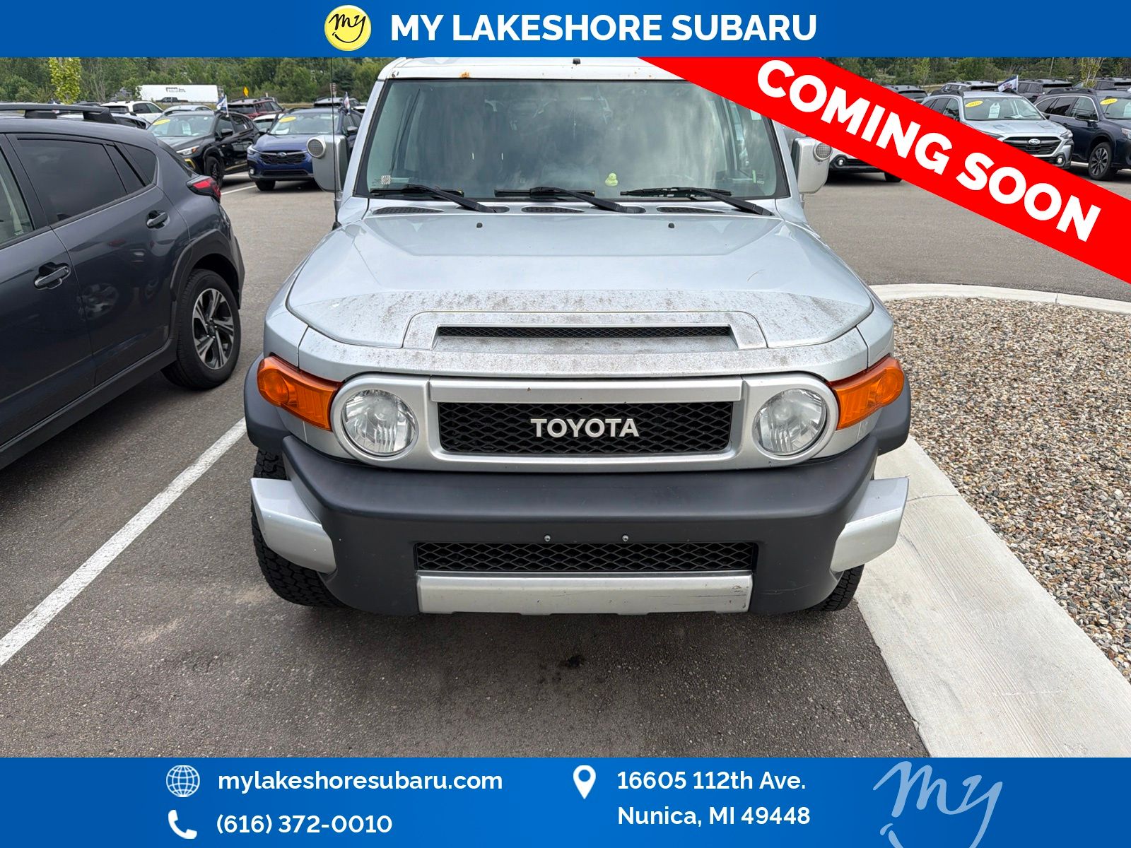 Used 2007 Toyota FJ Cruiser Base with VIN JTEBU11F470072184 for sale in Muskegon, MI