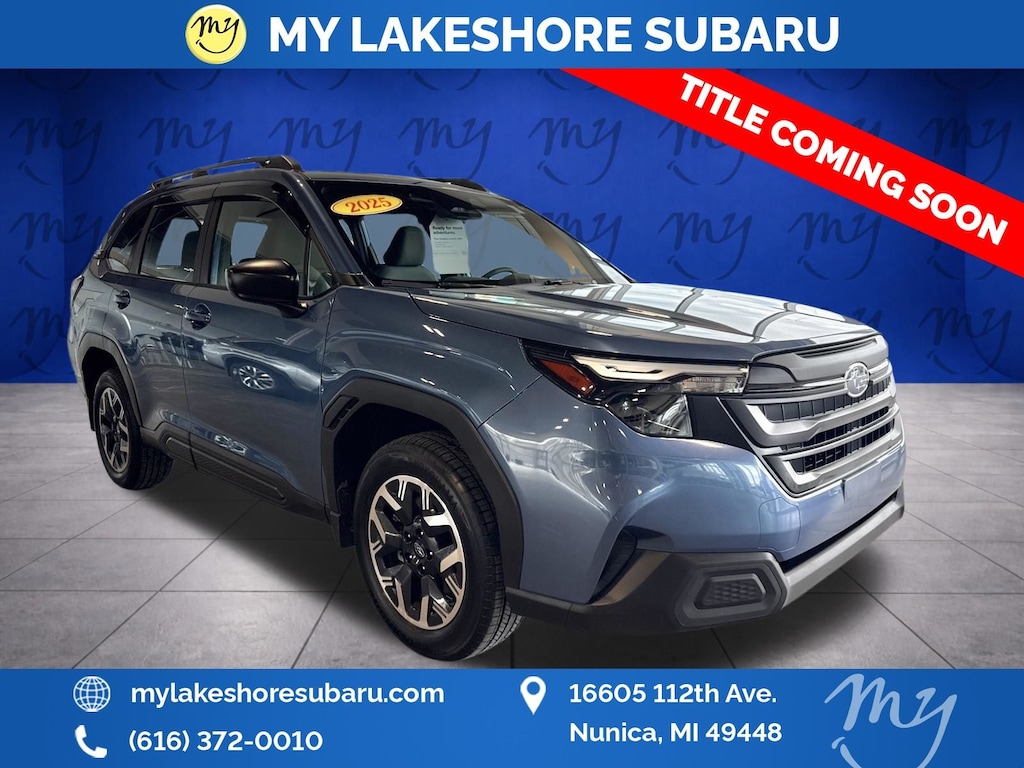 Certified 2025 Subaru Forester Base SUV