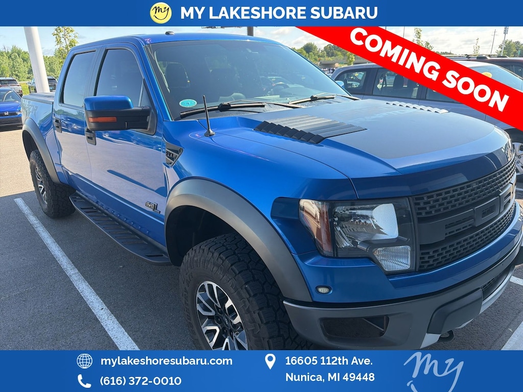 Used 2012 Ford F-150 SVT Raptor Truck SuperCrew Cab