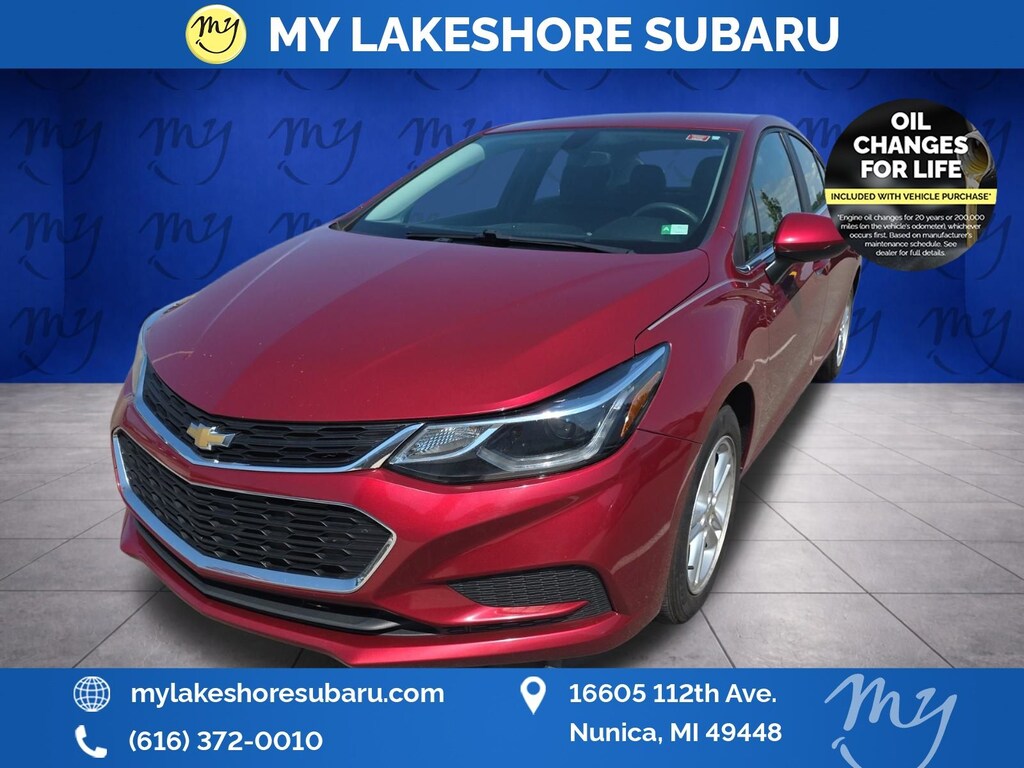 Used 2017 Chevrolet Cruze LT Auto Sedan