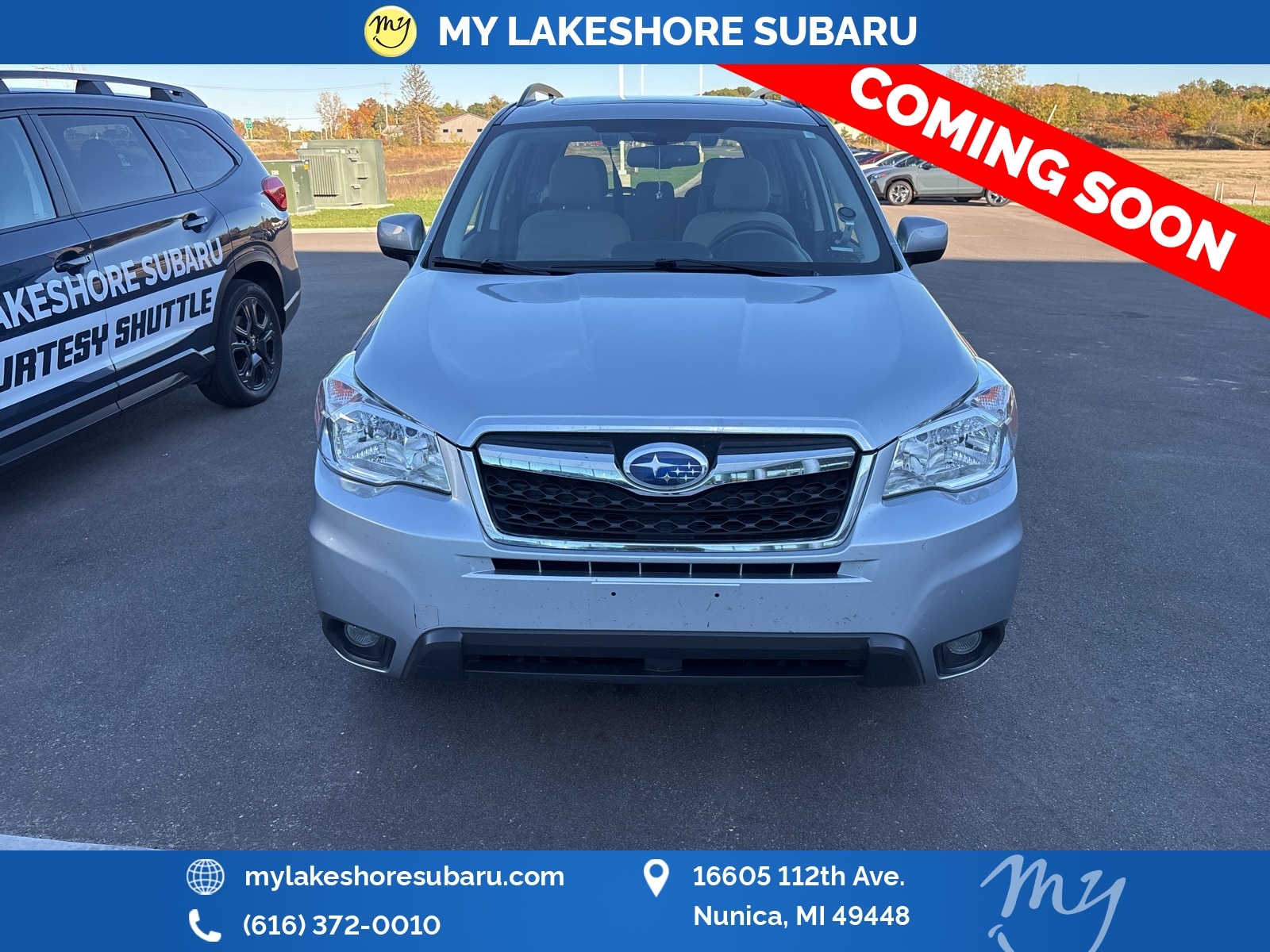 Used 2016 Subaru Forester i Premium with VIN JF2SJAFC7GH469791 for sale in Nunica, MI