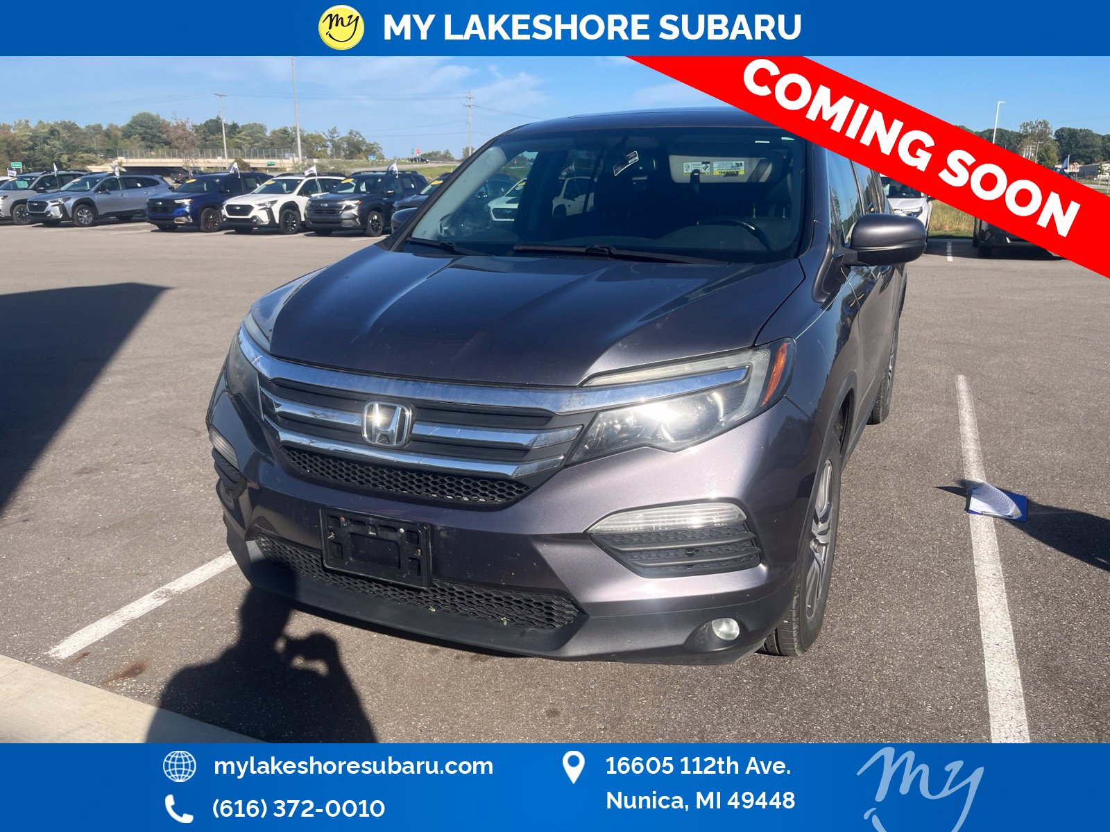 Used 2016 Honda Pilot EX-L AWD SUV