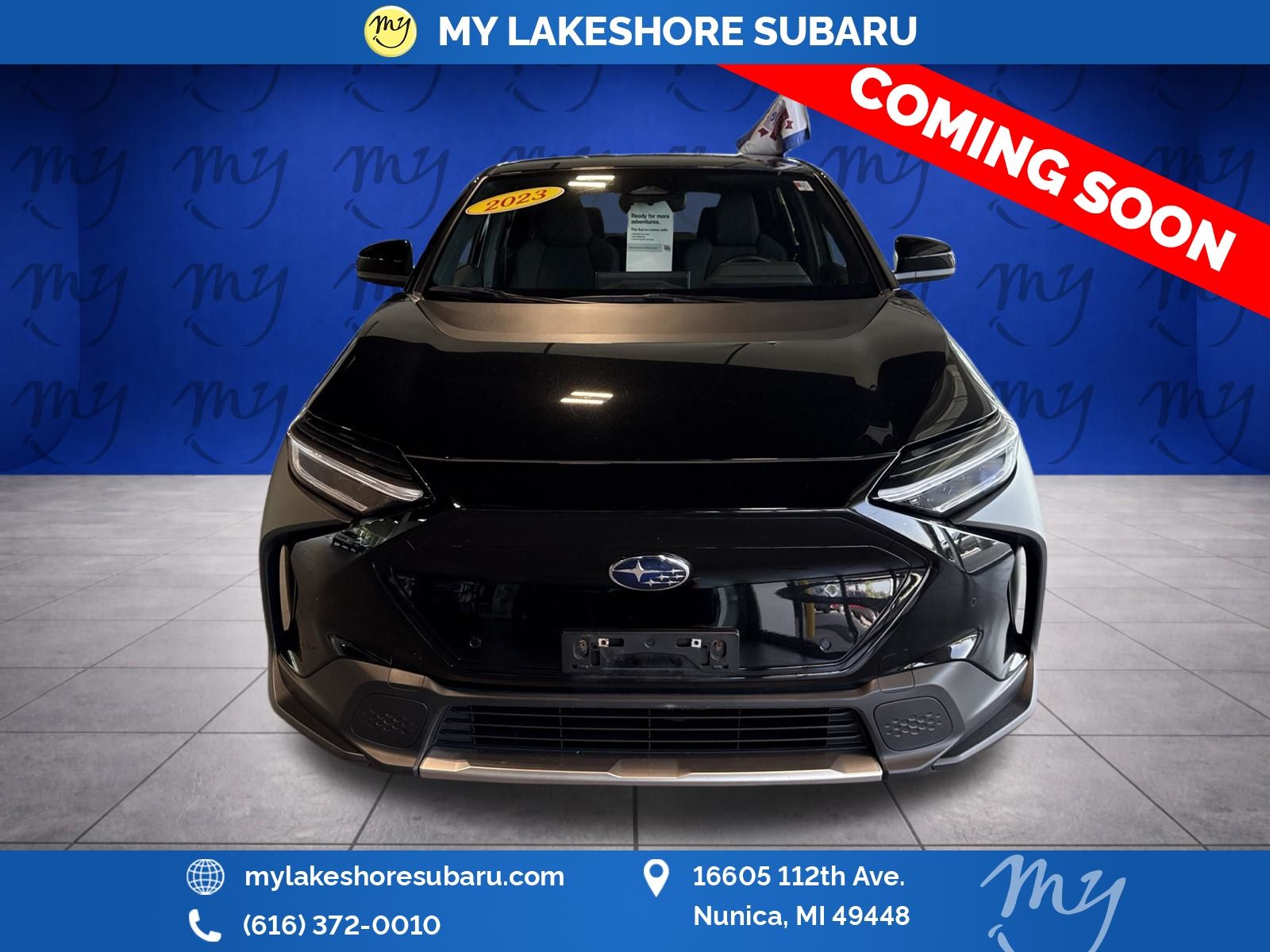 Used 2023 Subaru SOLTERRA Premium with VIN JTMABABA8PA025176 for sale in Nunica, MI