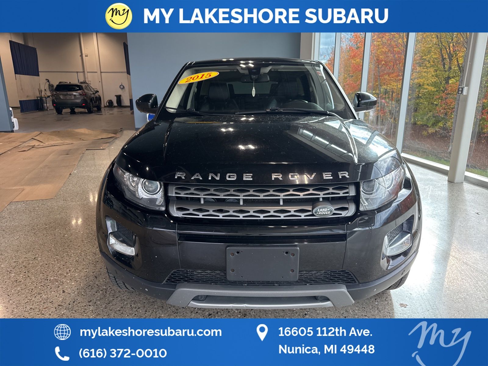 Used 2015 Land Rover Range Rover Evoque Pure Premium with VIN SALVR2BG6FH032925 for sale in Alma, MI