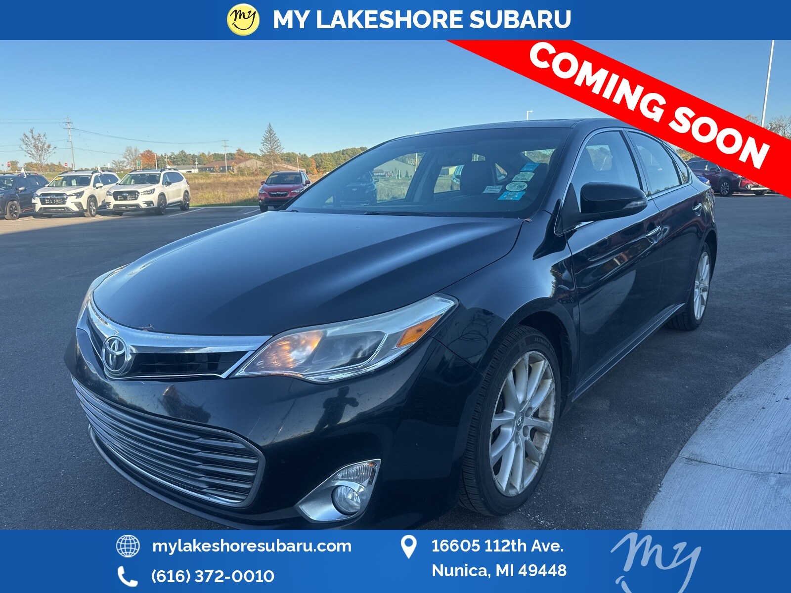2013 Toyota Avalon XLE photo 3