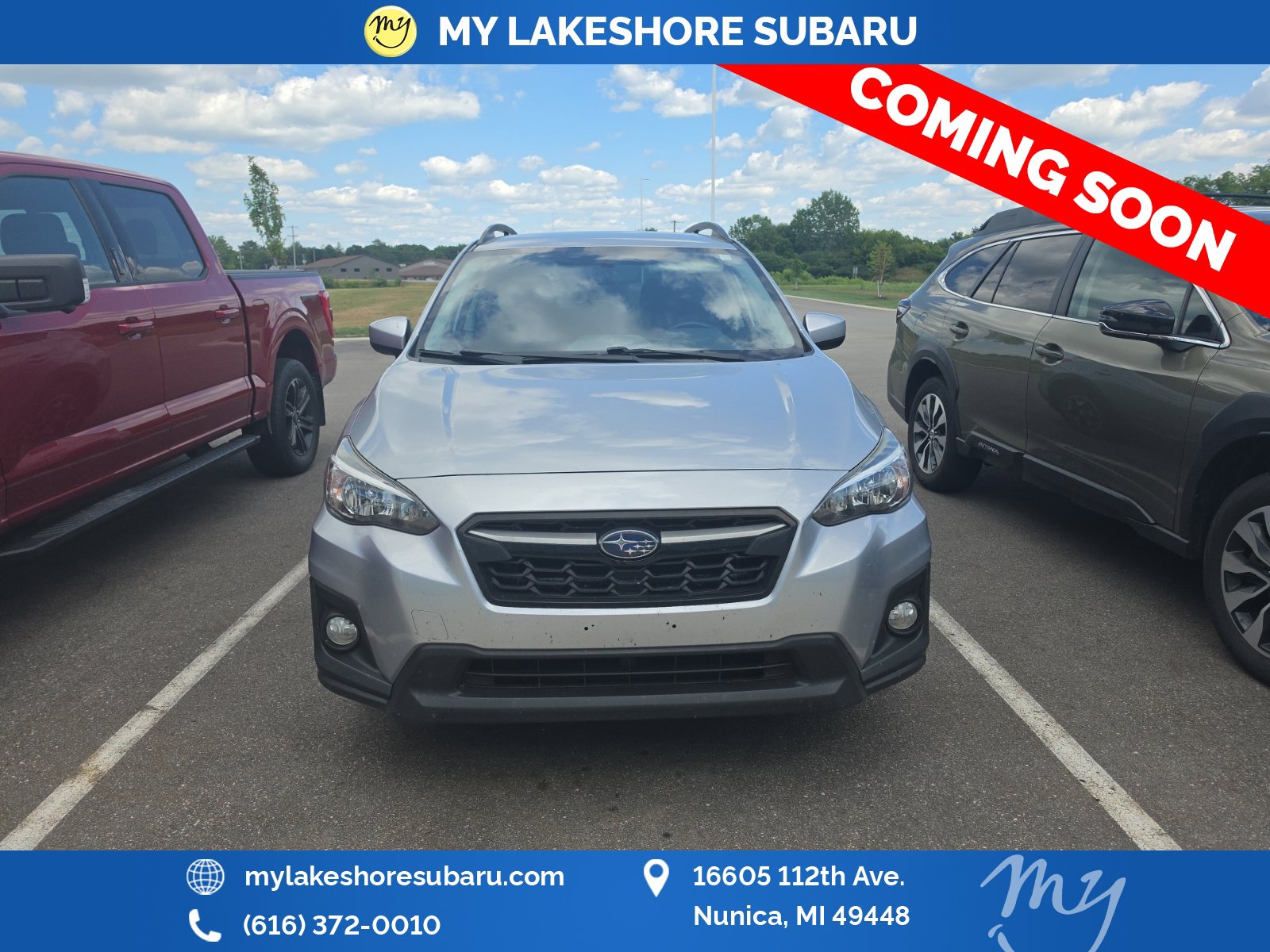 Used 2018 Subaru Crosstrek Premium with VIN JF2GTABC8JH304863 for sale in Nunica, MI