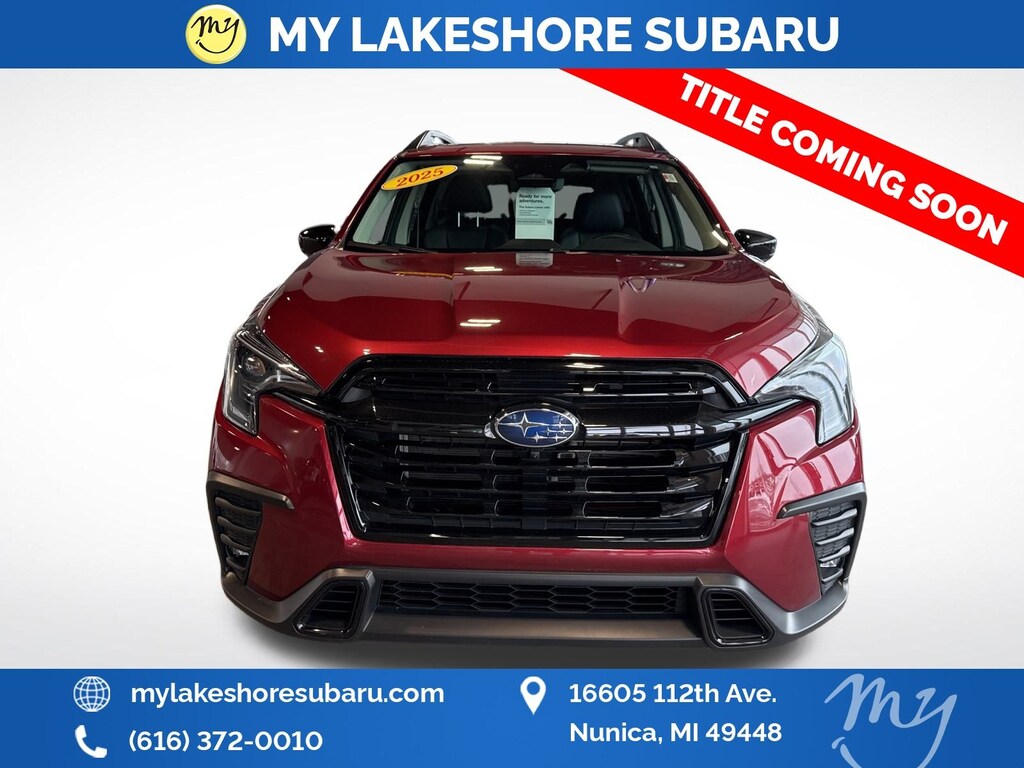 Certified 2025 Subaru Ascent Onyx Edition Touring 7-Passenger SUV