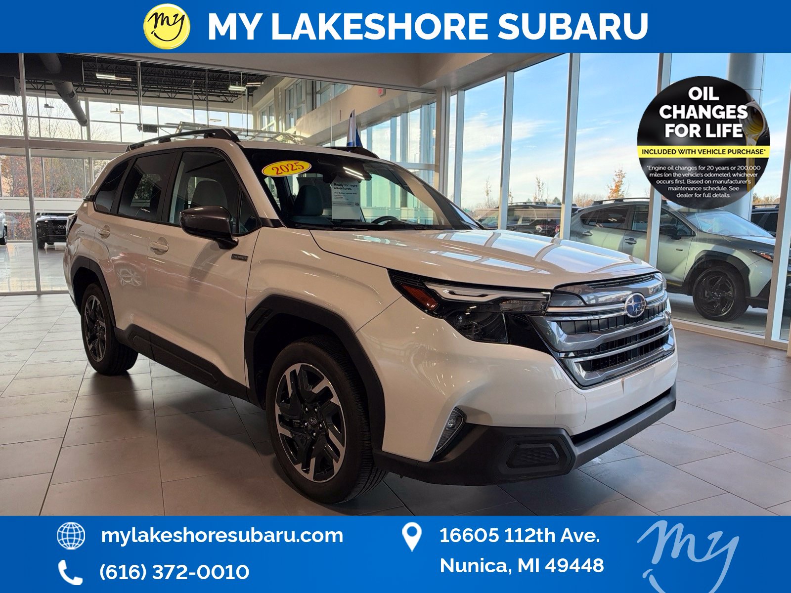 Certified 2025 Subaru Forester Premium Hybrid SUV