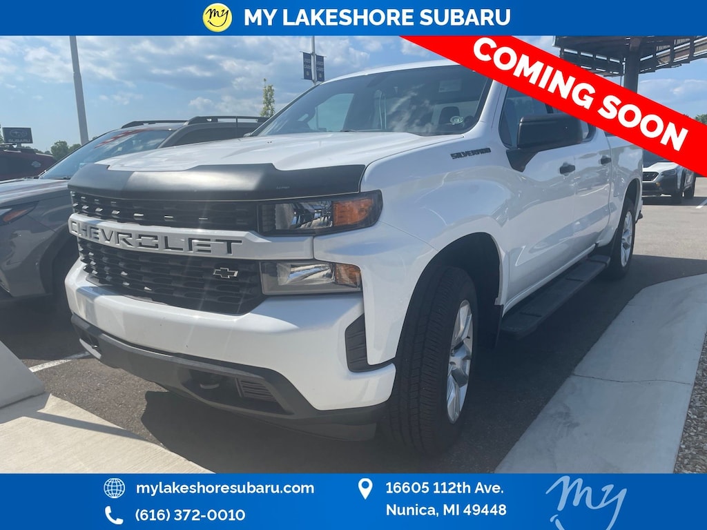 Used 2021 Chevrolet Silverado 1500 Custom Truck Crew Cab