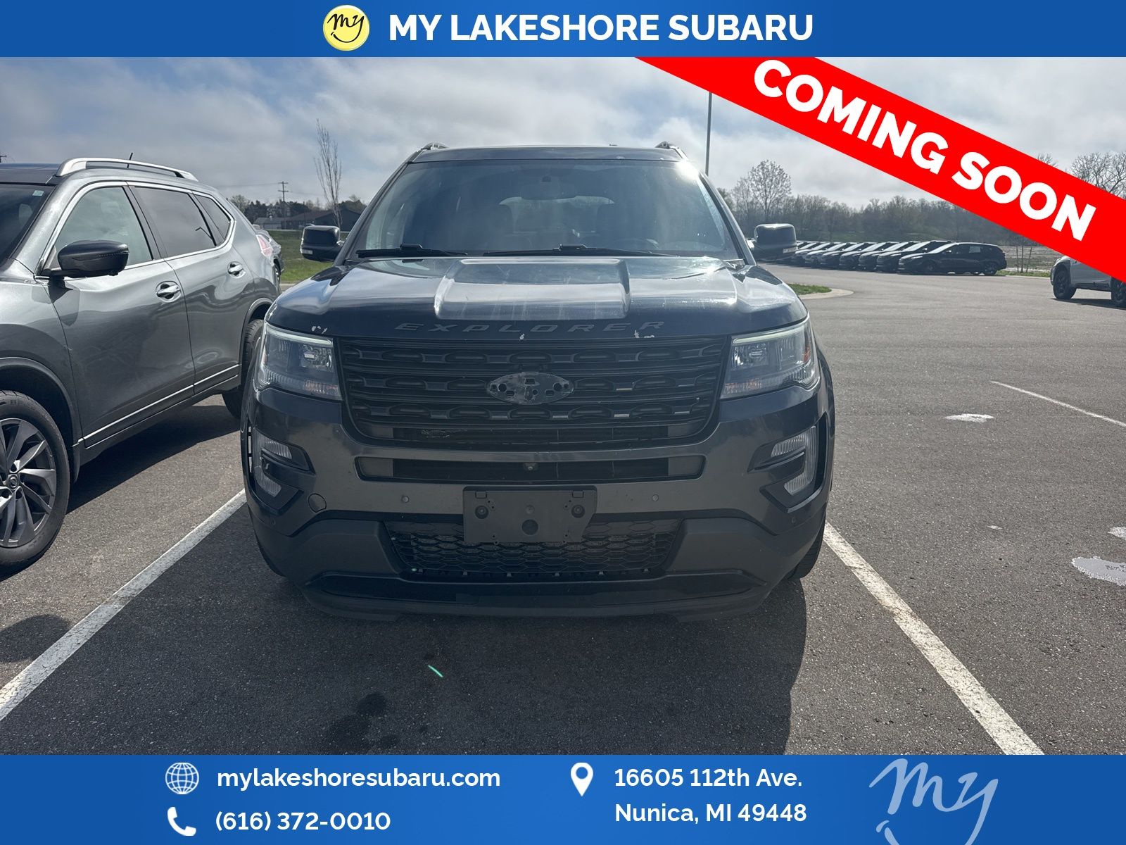 Used 2017 Ford Explorer Sport with VIN 1FM5K8GT2HGC84308 for sale in Alma, MI