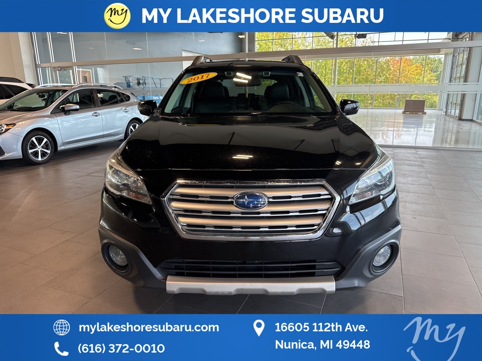 Used 2017 Subaru Outback Limited with VIN 4S4BSENC8H3246416 for sale in Nunica, MI
