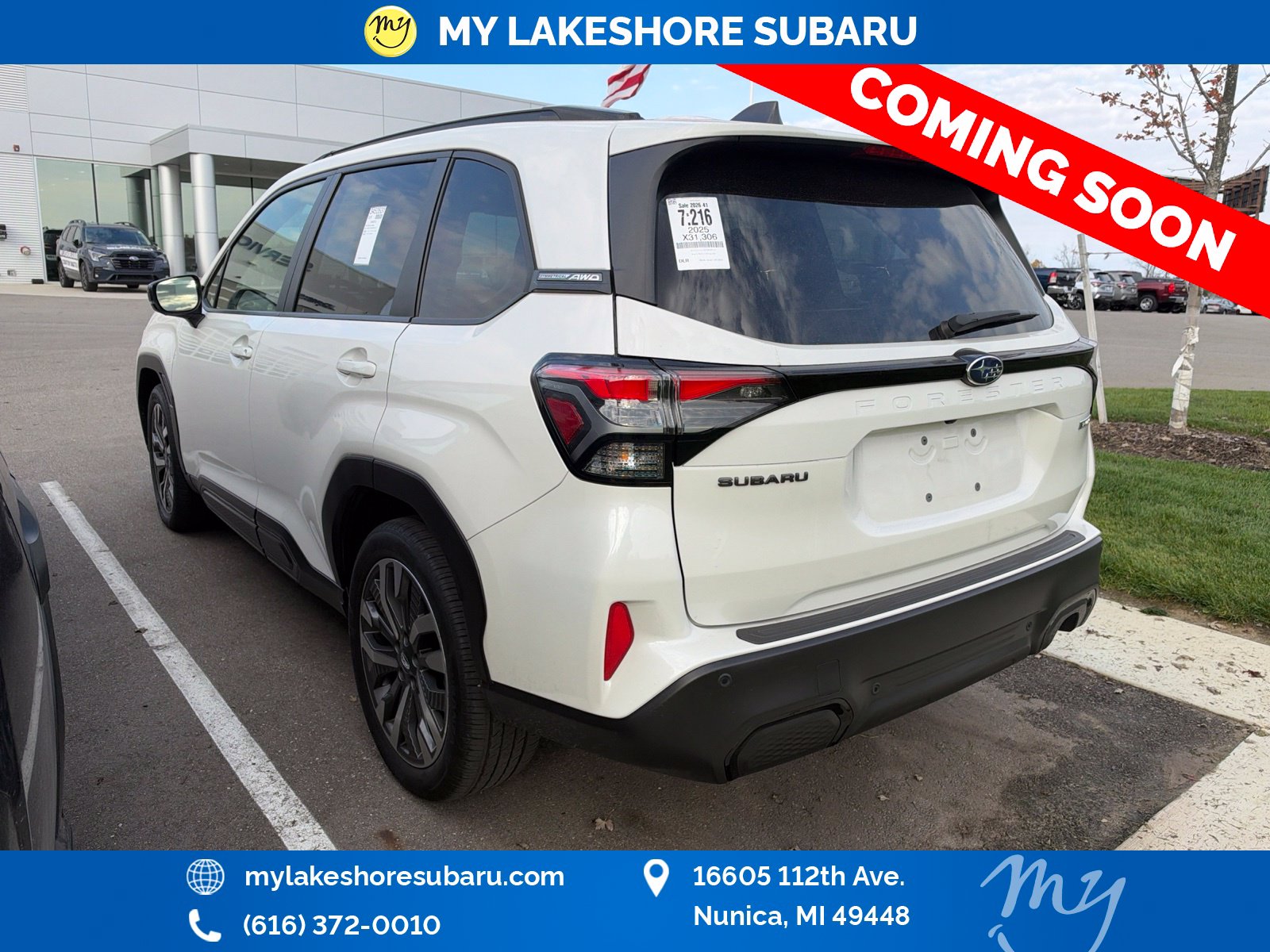 Certified 2025 Subaru Forester Touring SUV