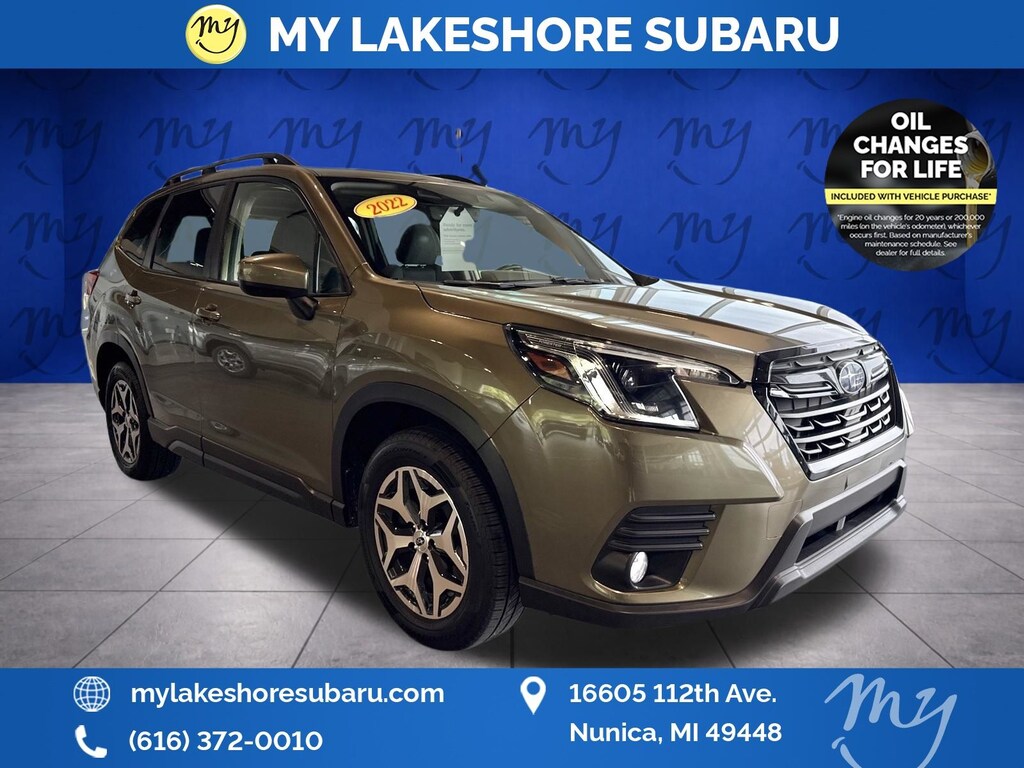 Certified 2022 Subaru Forester Premium SUV