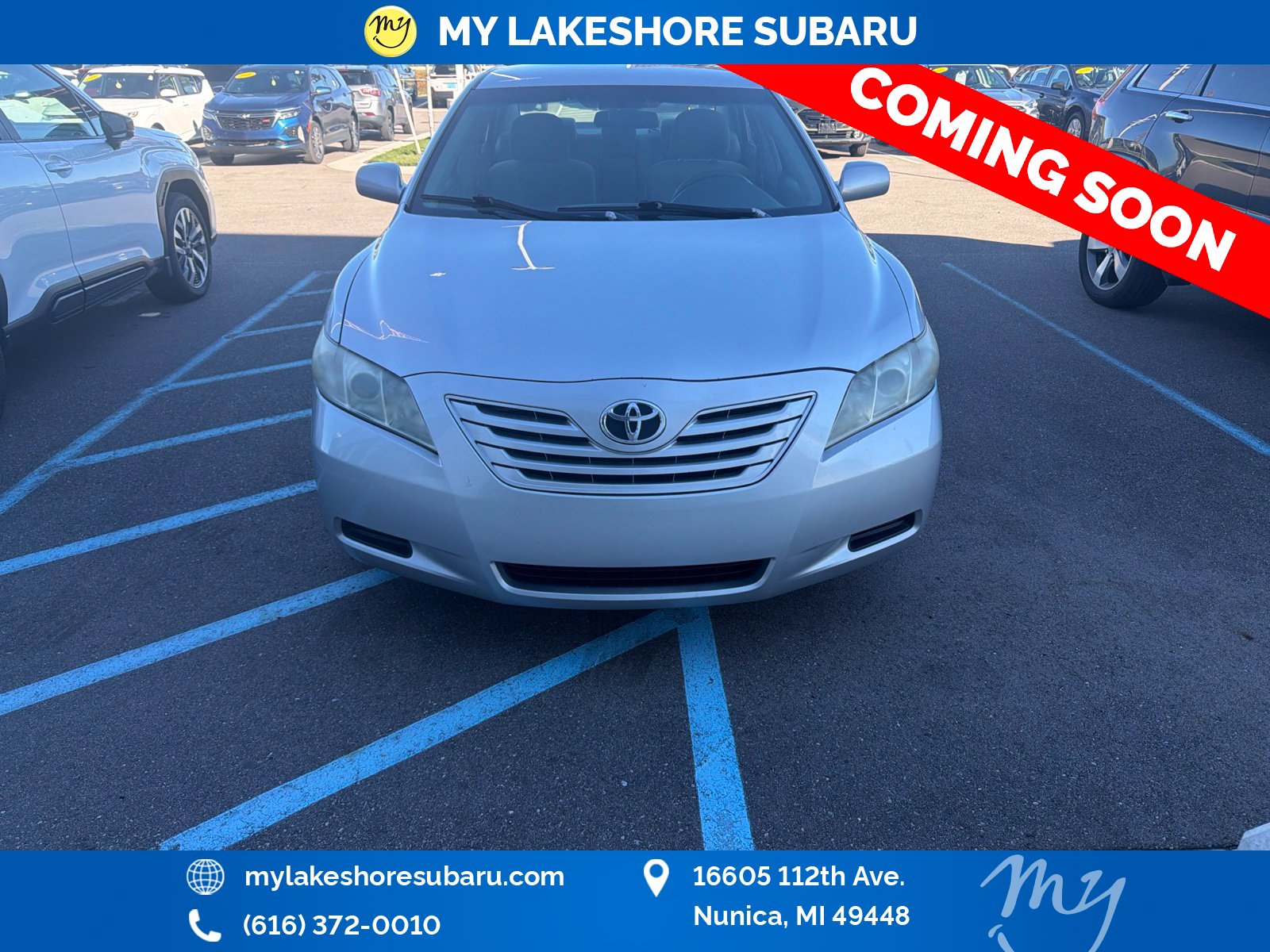 Used 2009 Toyota Camry LE with VIN 4T4BE46K49R107764 for sale in Muskegon, MI