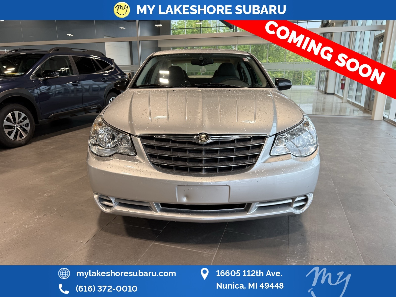 Used 2008 Chrysler Sebring LX with VIN 1C3LC46K08N296600 for sale in Nunica, MI