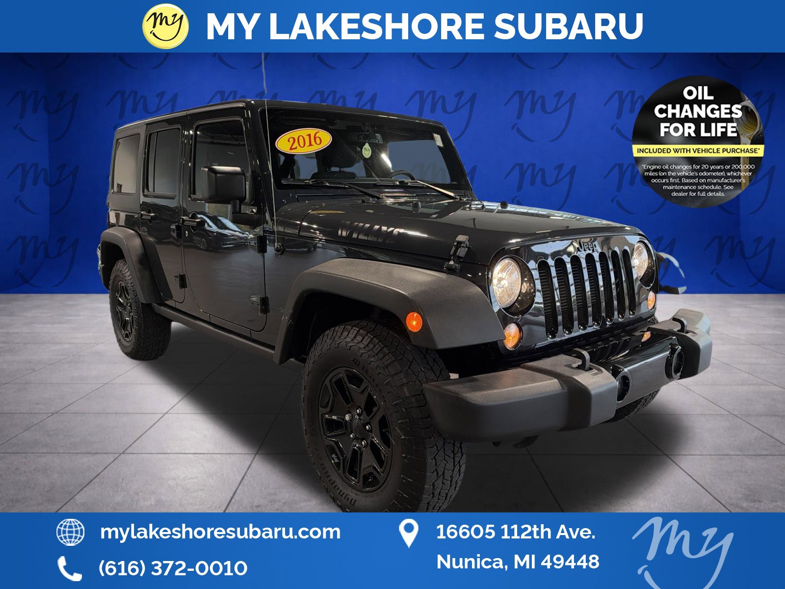 2016 Jeep Wrangler Unlimited
