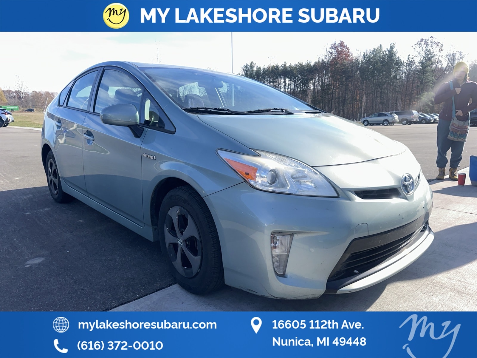 Used 2013 Toyota Prius Two with VIN JTDKN3DU0D1634630 for sale in Muskegon, MI
