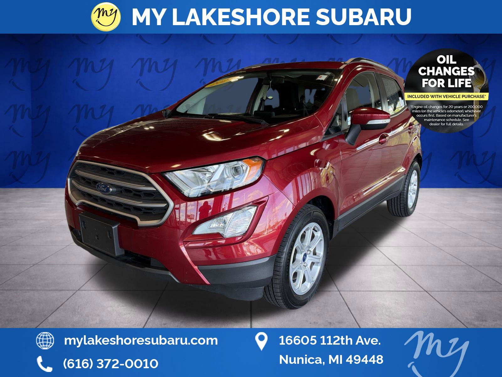 Used 2021 Ford EcoSport SE SUV