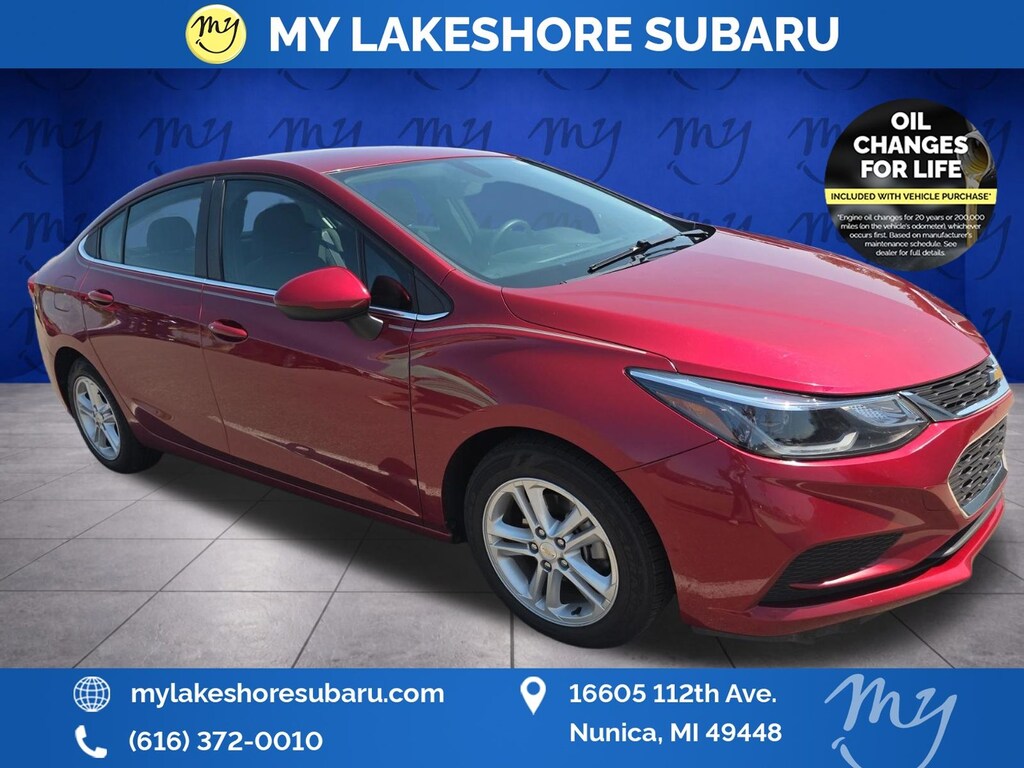 Used 2017 Chevrolet Cruze LT Auto Sedan