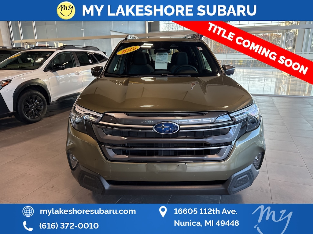 Certified 2025 Subaru Forester Premium SUV