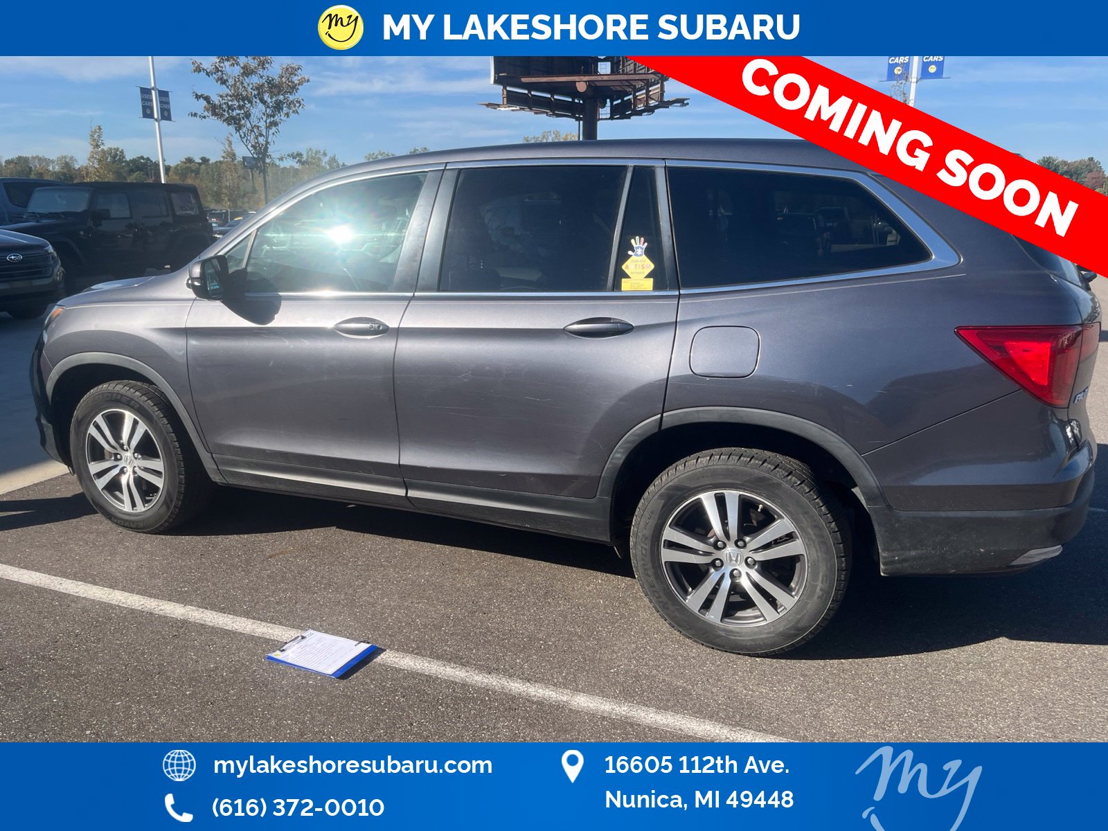 Used 2016 Honda Pilot EX-L AWD SUV