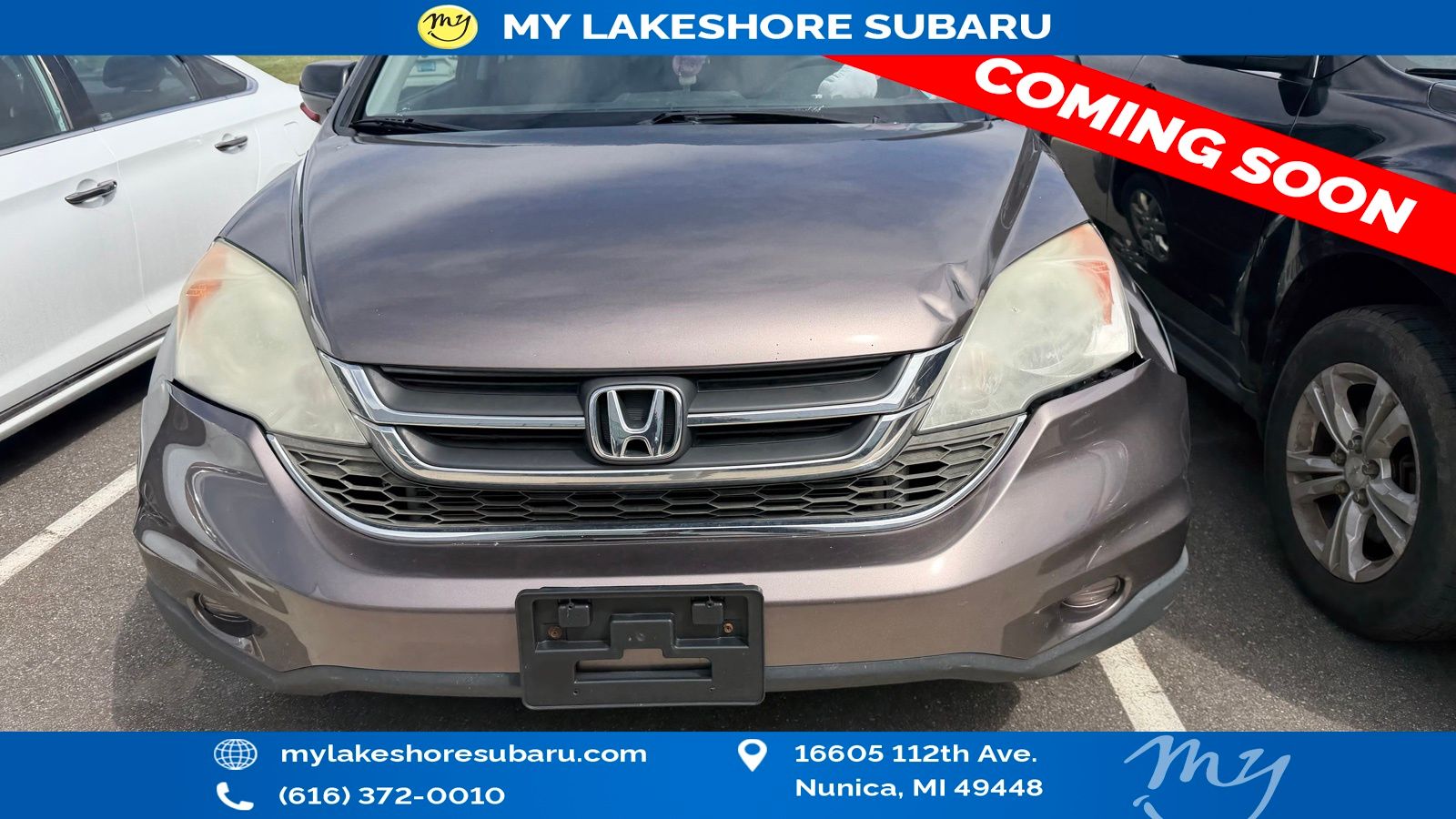 Used 2011 Honda CR-V LX with VIN 5J6RE4H32BL808215 for sale in Grand Rapids, MI